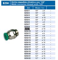 Адаптор за шлаух Bamax 1/4 M ф10