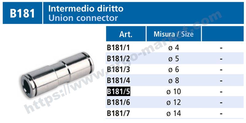 Vepa конектор за шлаух ф10 главна снимка