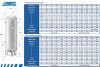 Abac вертикална 500 л, 11 бара