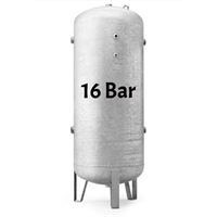 Abac вертикална 500 л, 16 бара, поцинкована