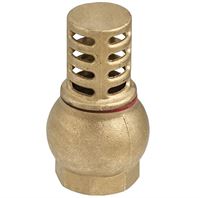 Смукател 1/2 с месингова решетка и възвратен клапан 