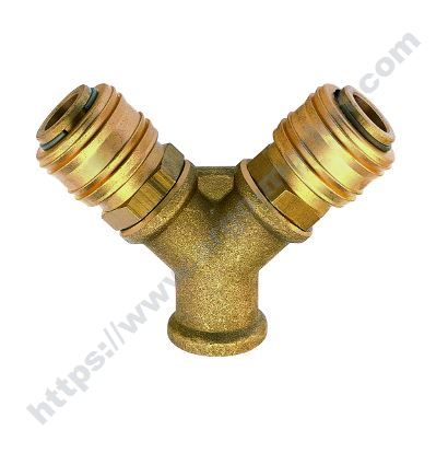 Bamax тройник 3/8М с бързи връзки главна снимка