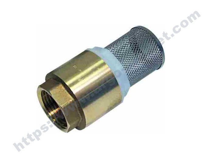 Месингов смукател 1,5 цола с възвратен клапан главна снимка