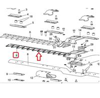 Eurosystems M310 долен нож 127 см