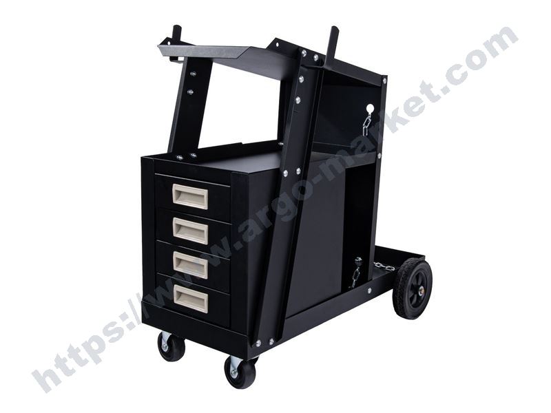 Количка за телоподаващо с чекмеджета главна снимка