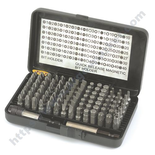 Hitachi комплект накрайници 100 броя главна снимка