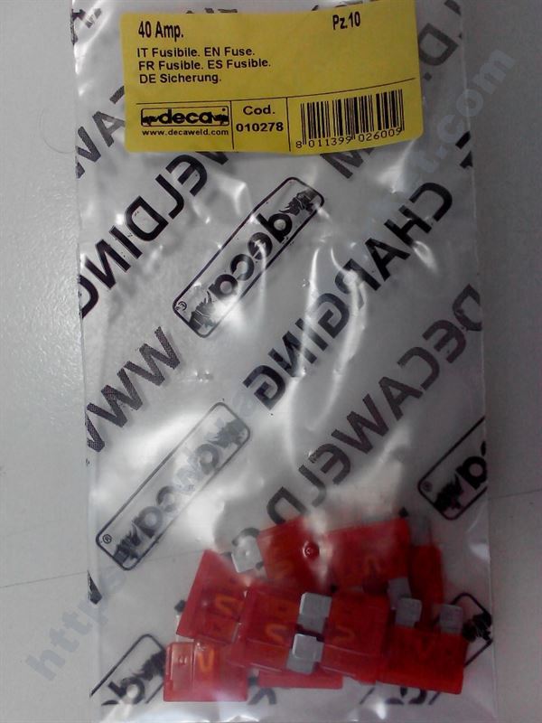 Deca предпазители 40A главна снимка